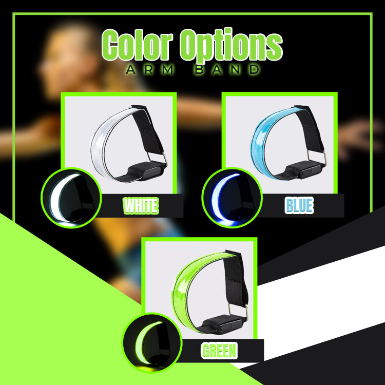 LED Safe Running Armband