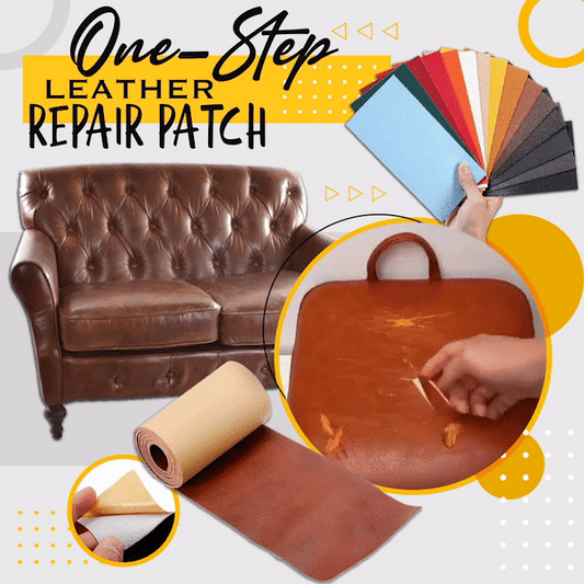 One-Step Leather Repair Patch