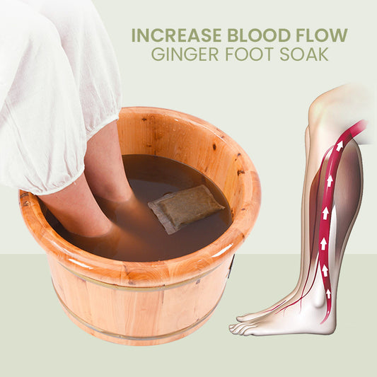Natural Lymphatic Ginger Foot Soak