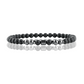 LymphDrain™ Black Obsidian Anklet