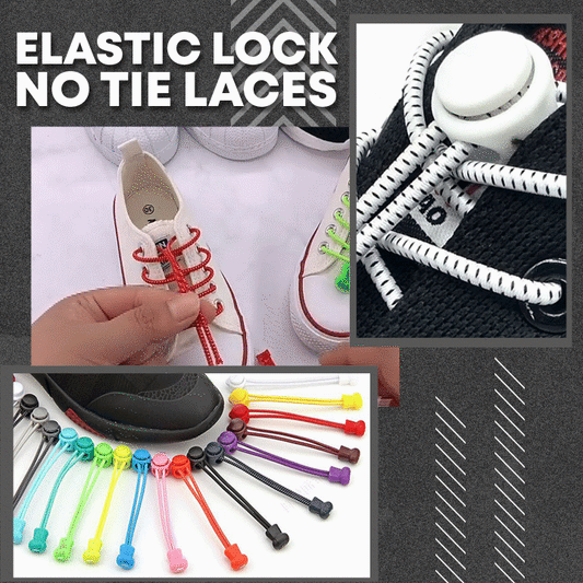 Elastic Lock No-Tie Shoelaces