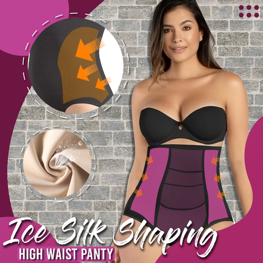 Hi-Waist Ice Silk Shaping Panty
