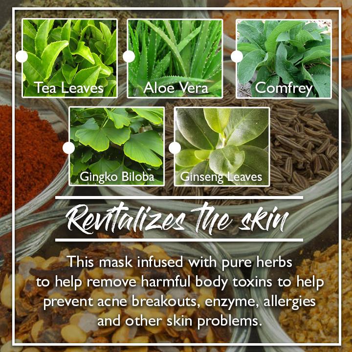 Herbal Detox Face & Body Mask