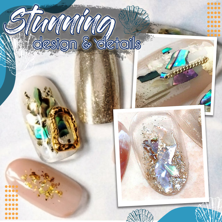 Holographic Mermaid Nail Art Kit