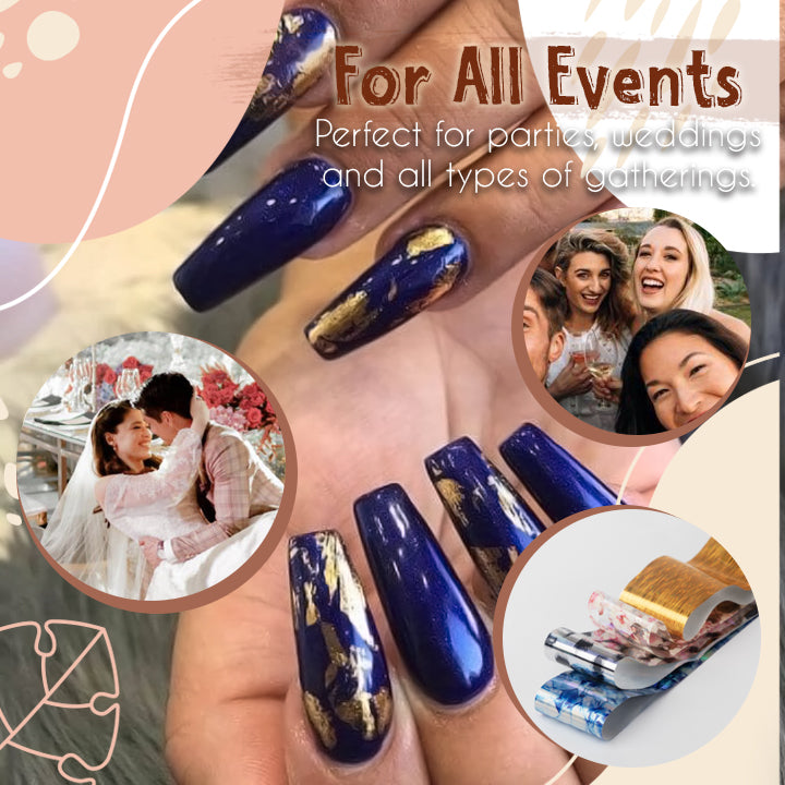 Classy Nail Art Foils Set