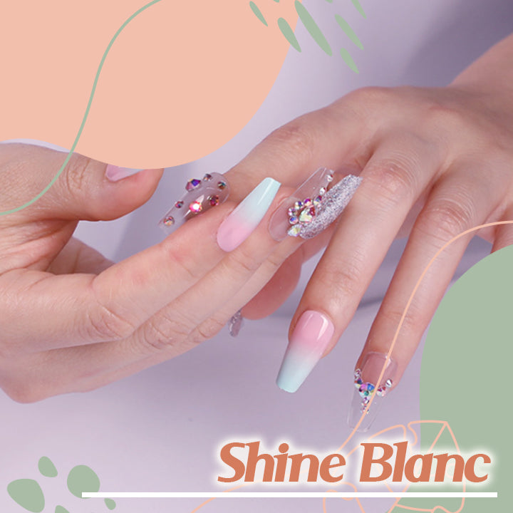 Glamorous Press-On Coffin Nails