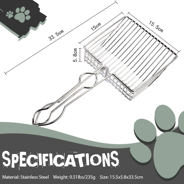 Easy Sifting Cat Litter Scoop
