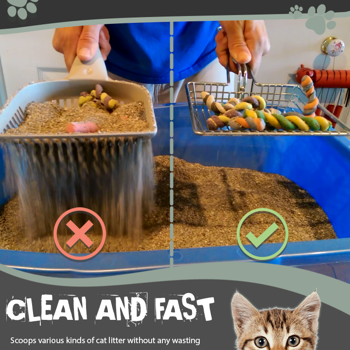 Easy Sifting Cat Litter Scoop