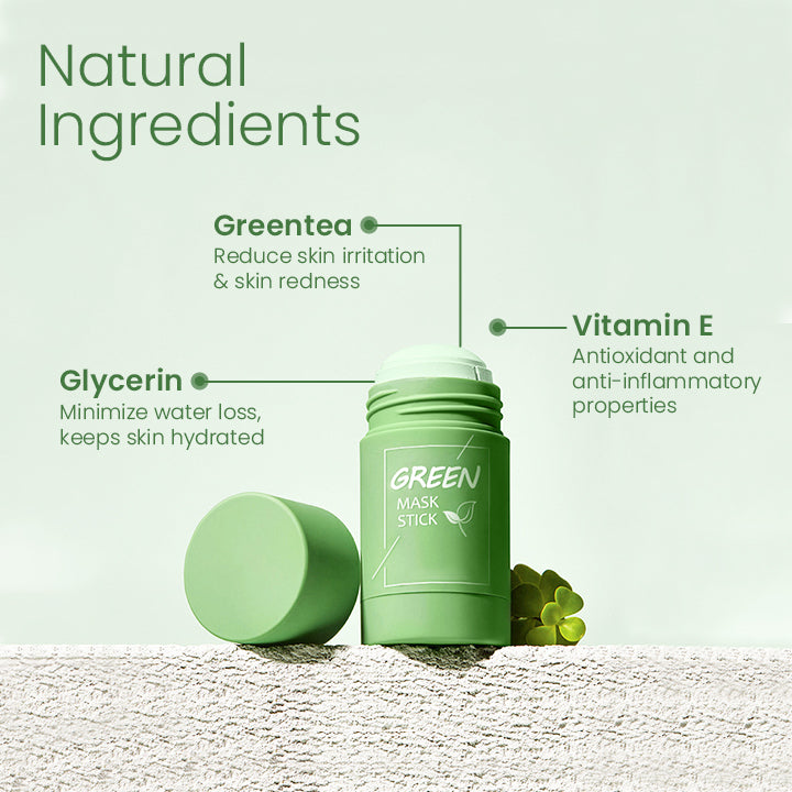 Green Tea Clay Stick Face Mask