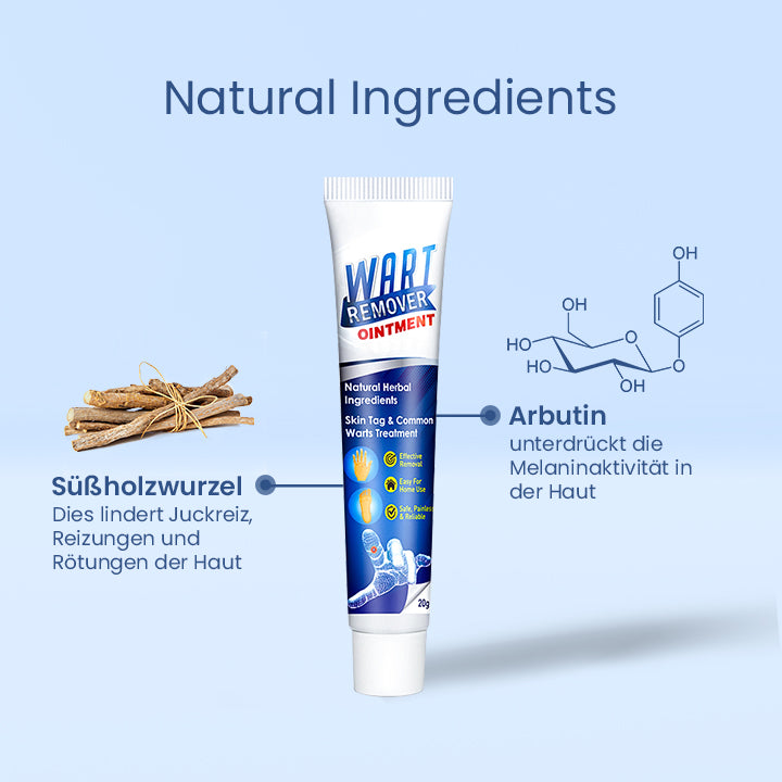 WartsOff Creme zur sofortigen Entfernung von Hautunreinheiten