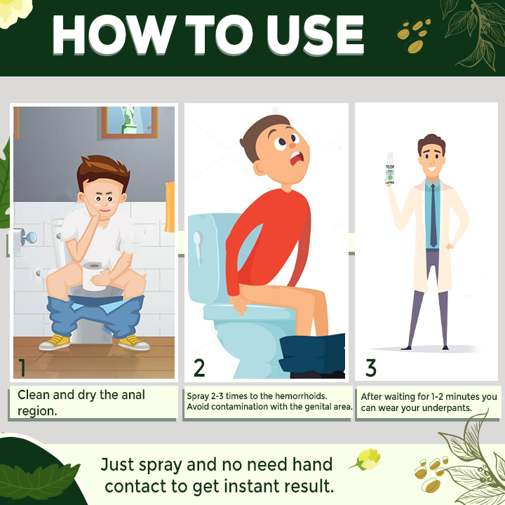 All-Natural Hemorrhoids Relief Spray