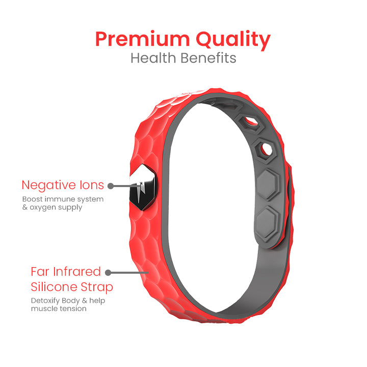 RedLlight Far Infrared Negative Ions Wristband