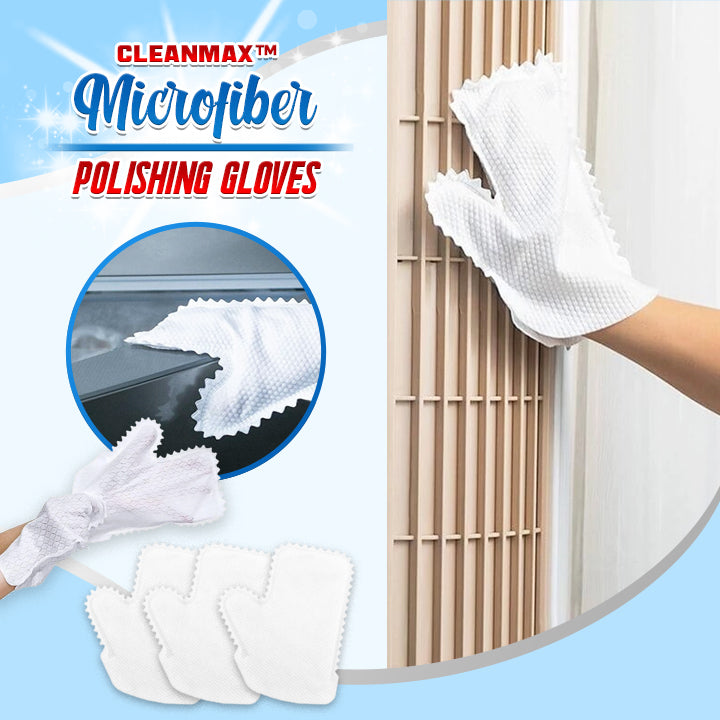 CleanMax™ Microfiber Polishing Gloves