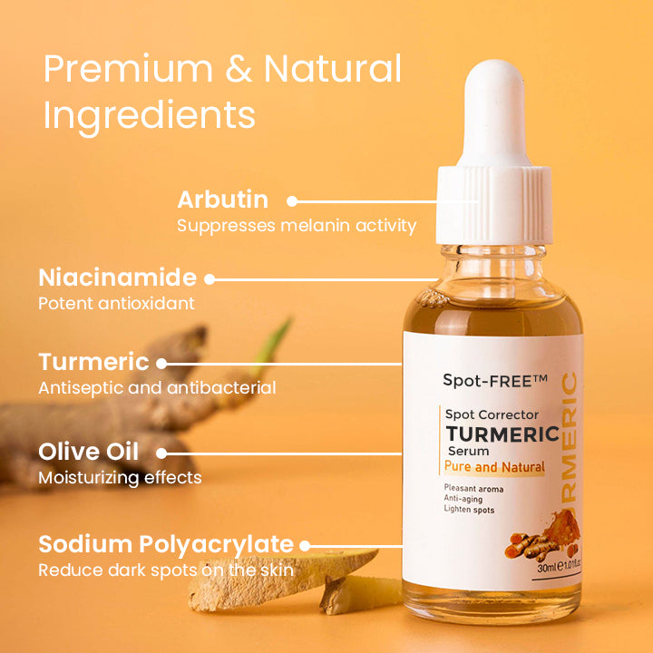 Spot-FREE™ Spot Corrector Turmeric Serum