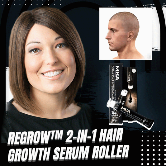 ReGrow™ 2-in-1 Hair Growth Serum Roller