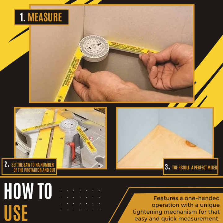 Pro Miter Saw Protractor