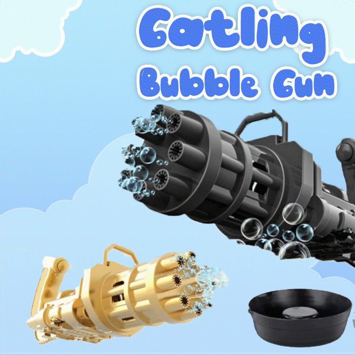 Gatling Bubble Gun
