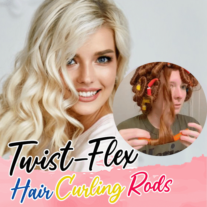 Twist-Flex Hair Curling Rods (10pcs)