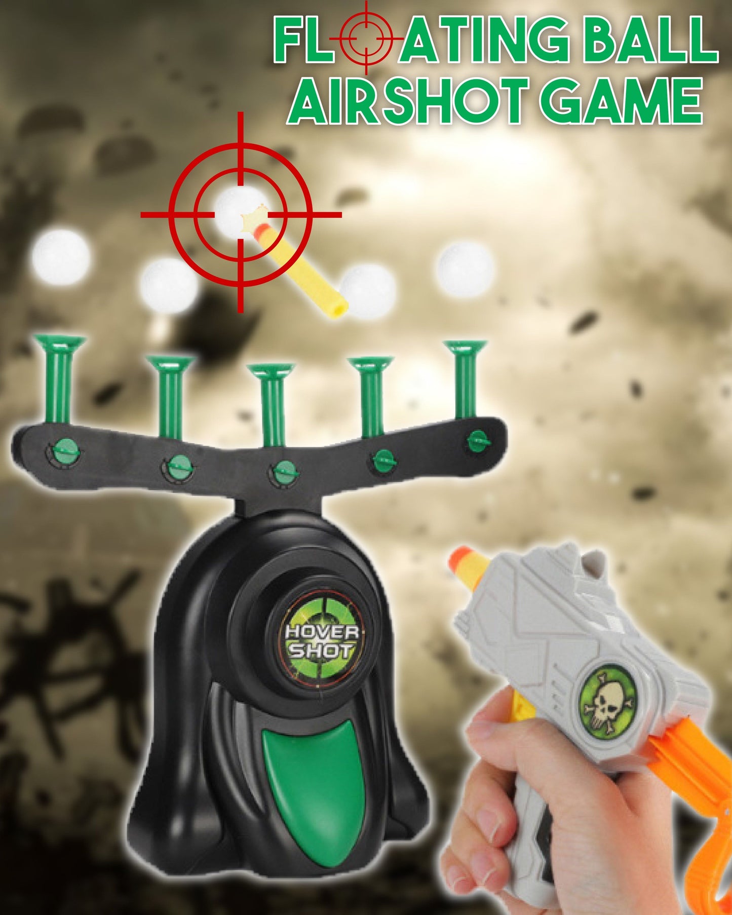 Floating Ball Airshot Game
