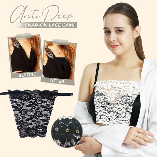Anti Peep Snap-On Lace Cami