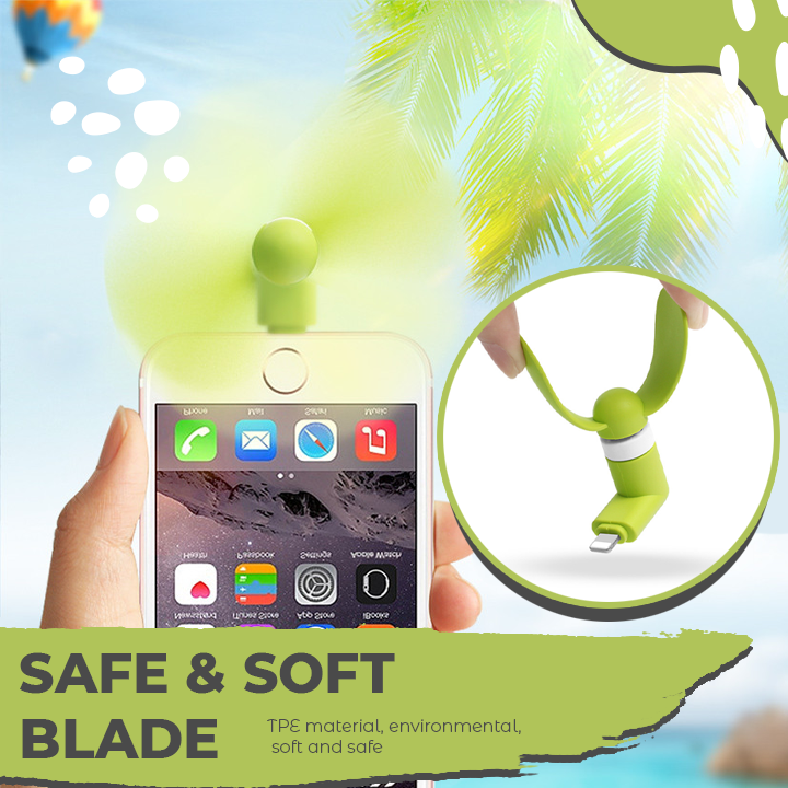 Mini USB Phone Fan (3pcs)