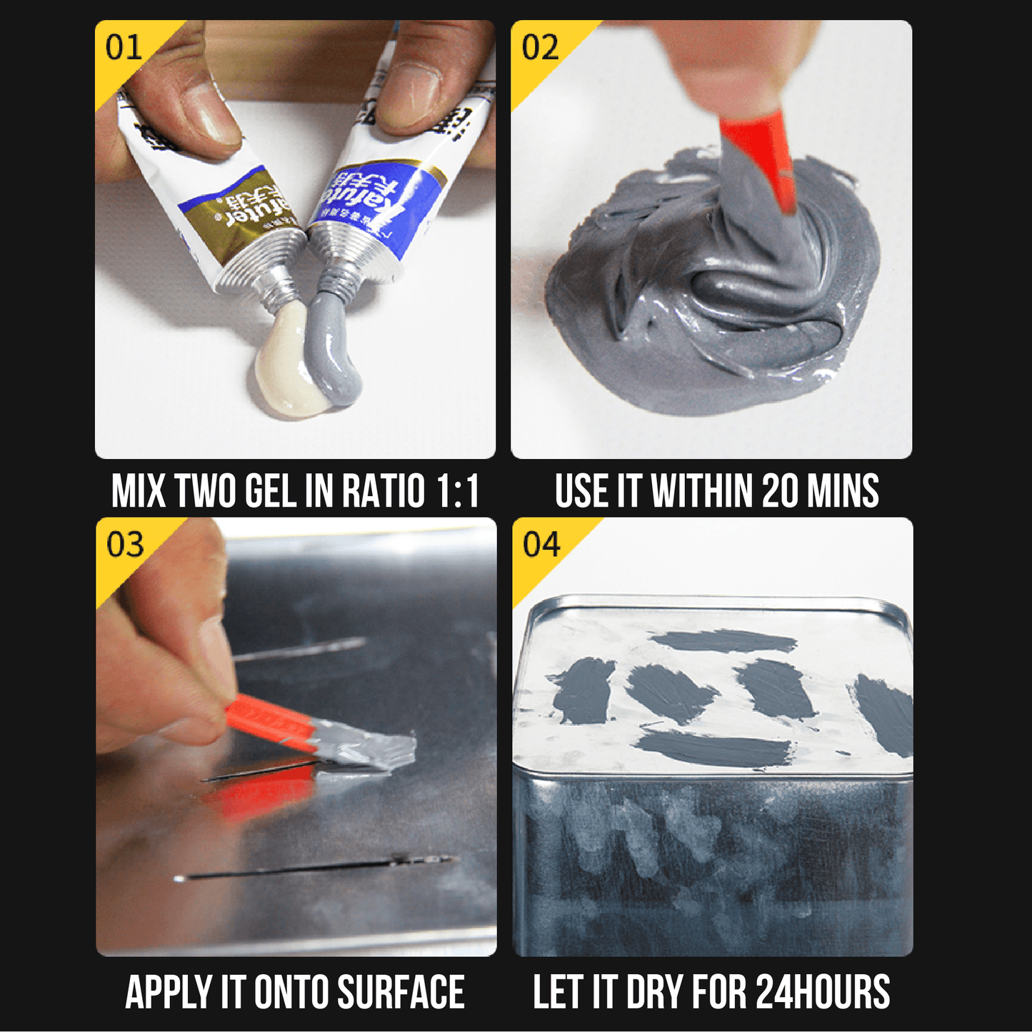 High Heat Resistant Metal Repair Paste