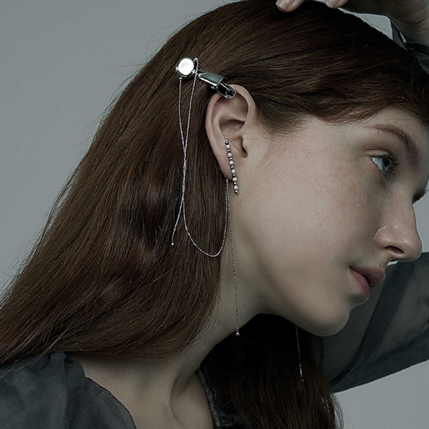 Sling Hairpin Earrings