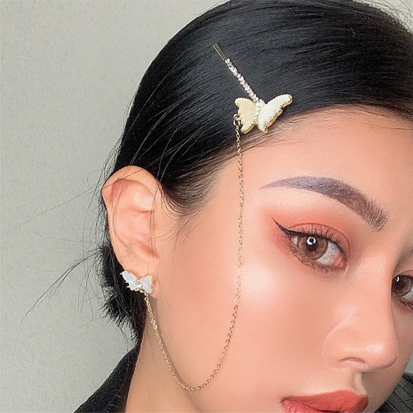 Sling Hairpin Earrings