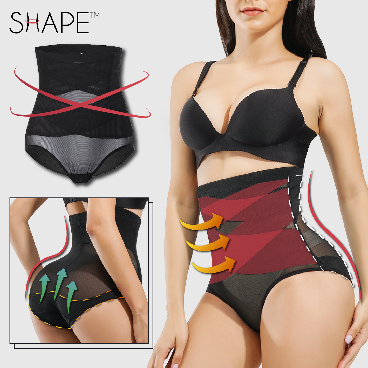 SHAPE™ X-Compress Abs Sculpting Panty