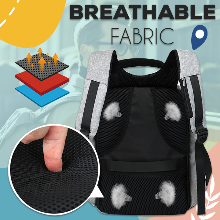 Anti-Theft USB Backpack