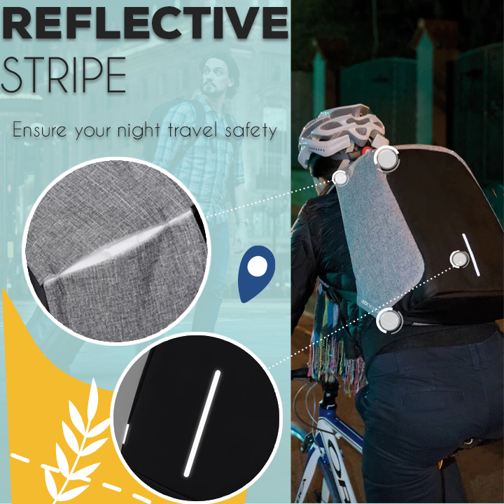 Anti-Theft USB Backpack