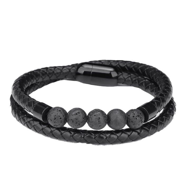 LavaRock TitaniumDetox MenSlim WristBand