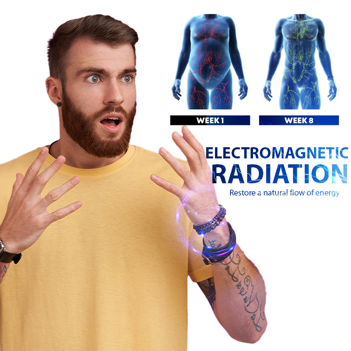 LavaRock TitaniumDetox MenSlim WristBand