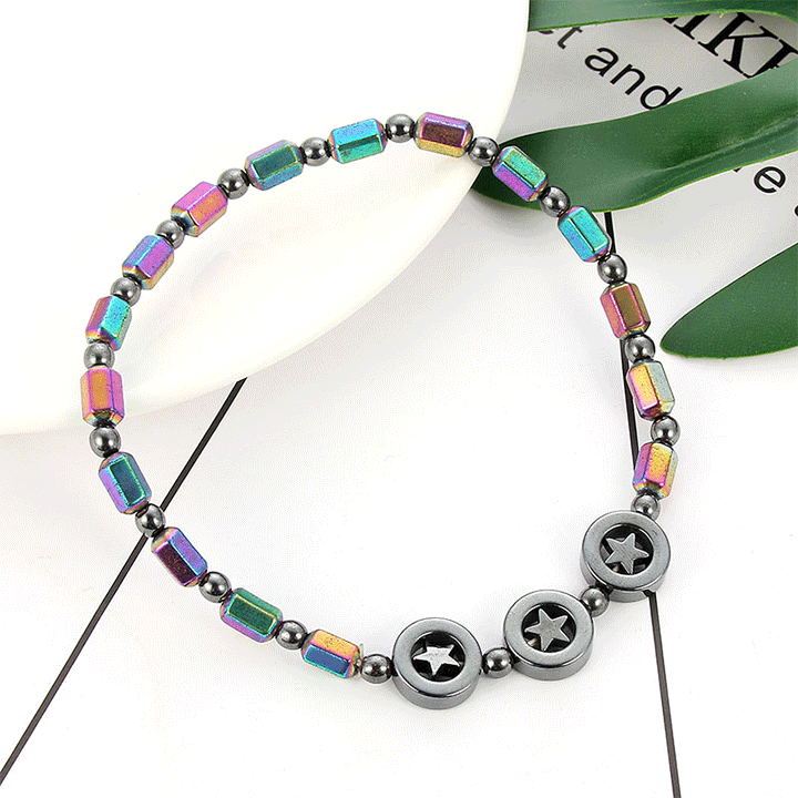 AntiSwell™ Obsidian Magnetic Therapy Anklet