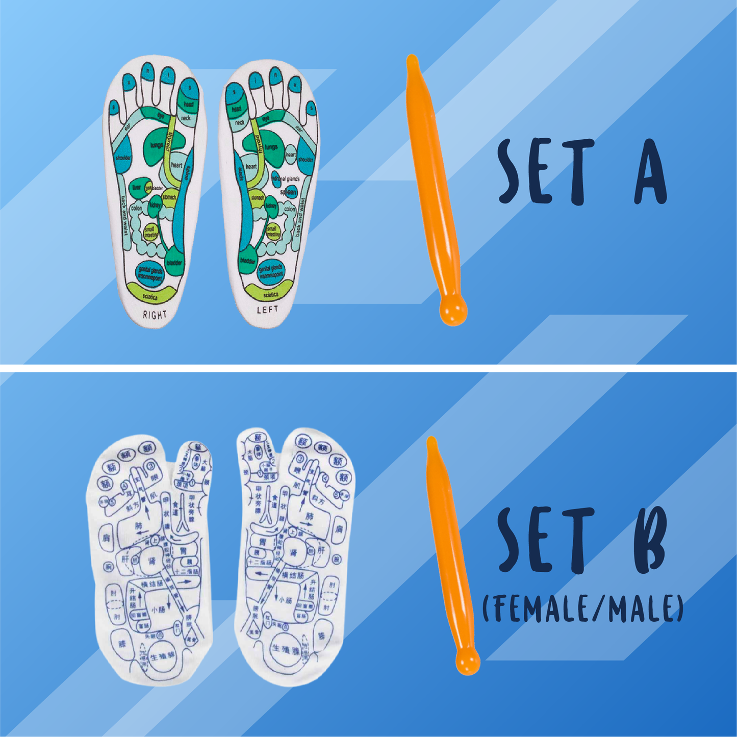 Shiatsu Reflexology Socks