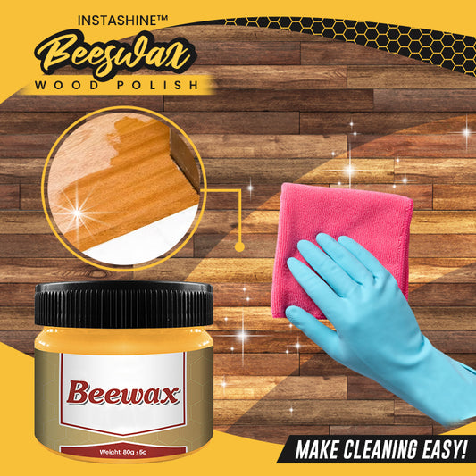 InstaShine™ Beeswax Wood Polish