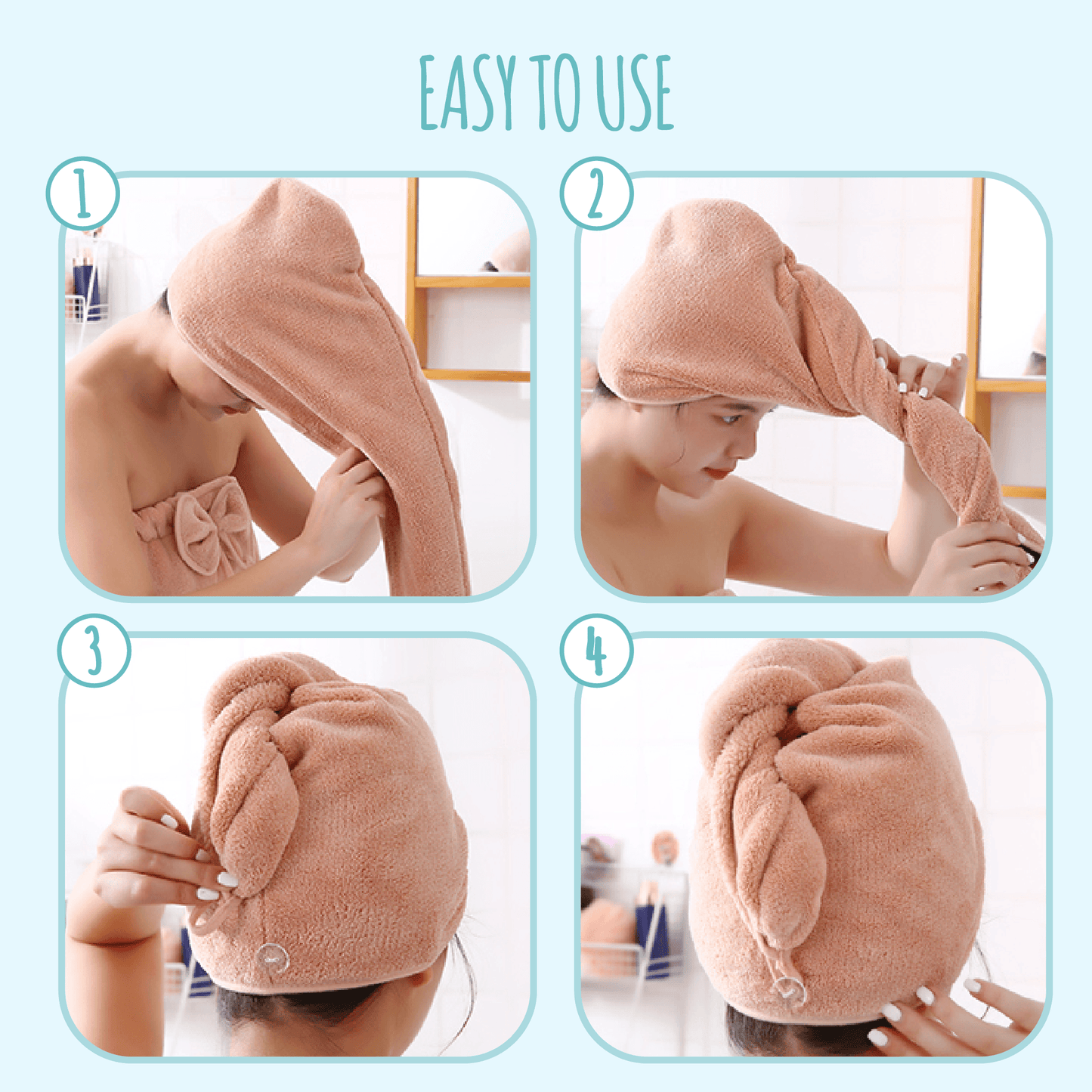 Rapid Dry Hair Turban
