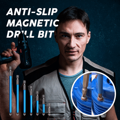 Anti-Slip Magnetic Drill Bit Set (7pcs)