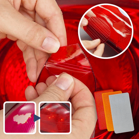 Tri-Color Auto Lens Repair Kit