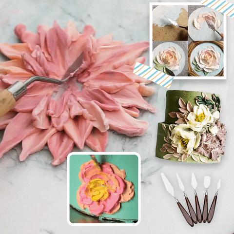 Baking & Pastry Spatulas Set (5pcs)