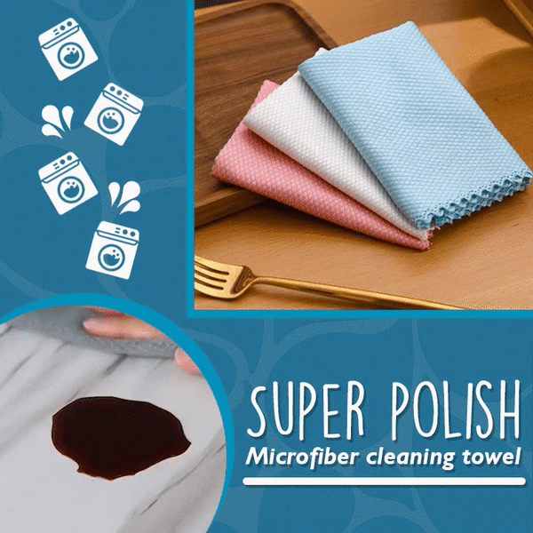 Super Polish Microfiber Cleaning Towel