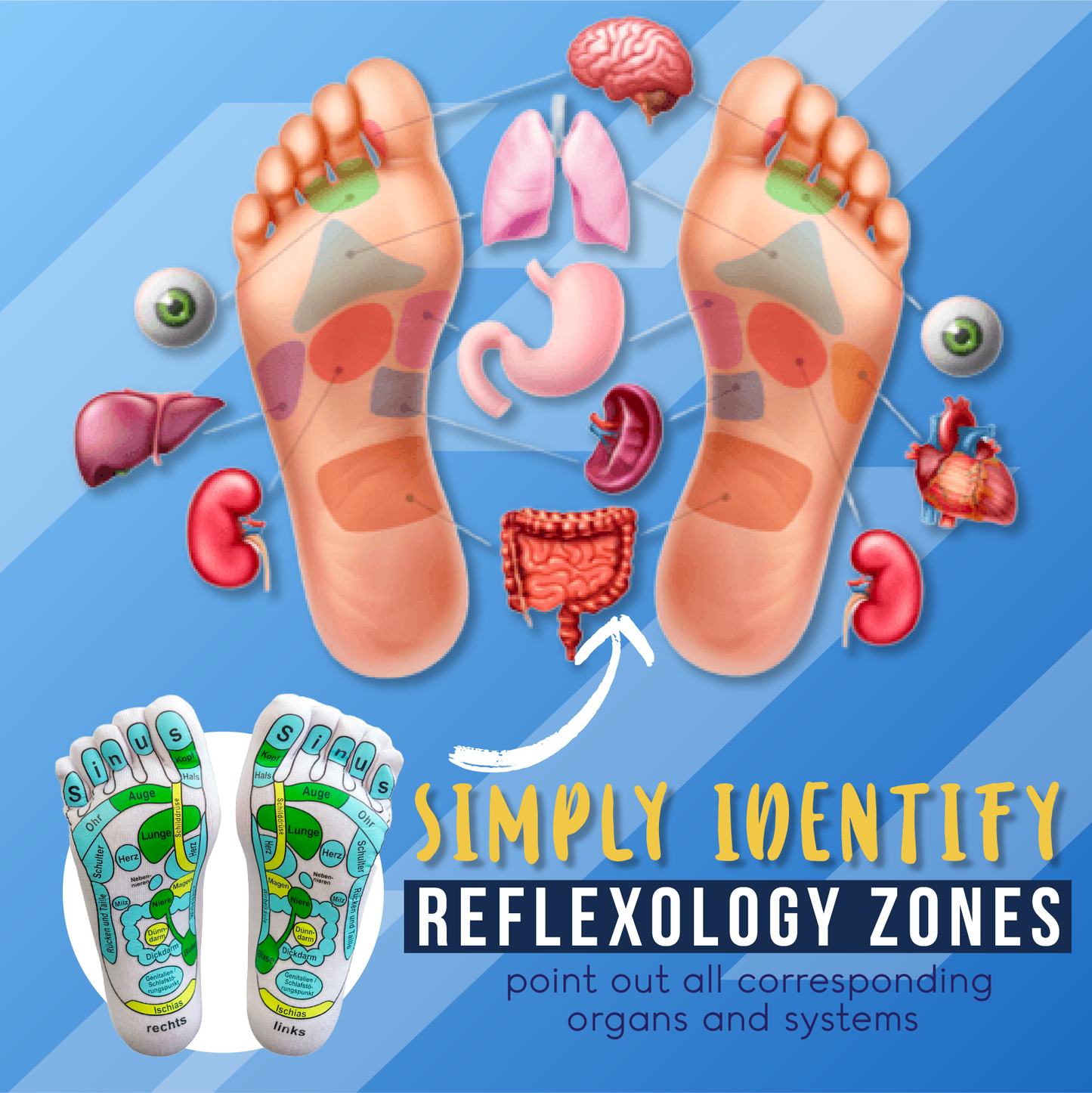 Shiatsu Reflexology Socks
