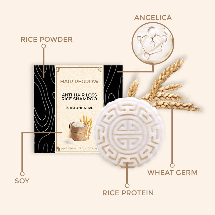OriginPro Anti-Hair Loss Rice Shampoo Bar