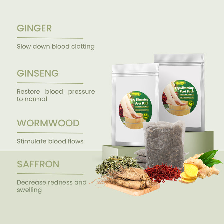 Natural Lymphatic Ginger Foot Soak