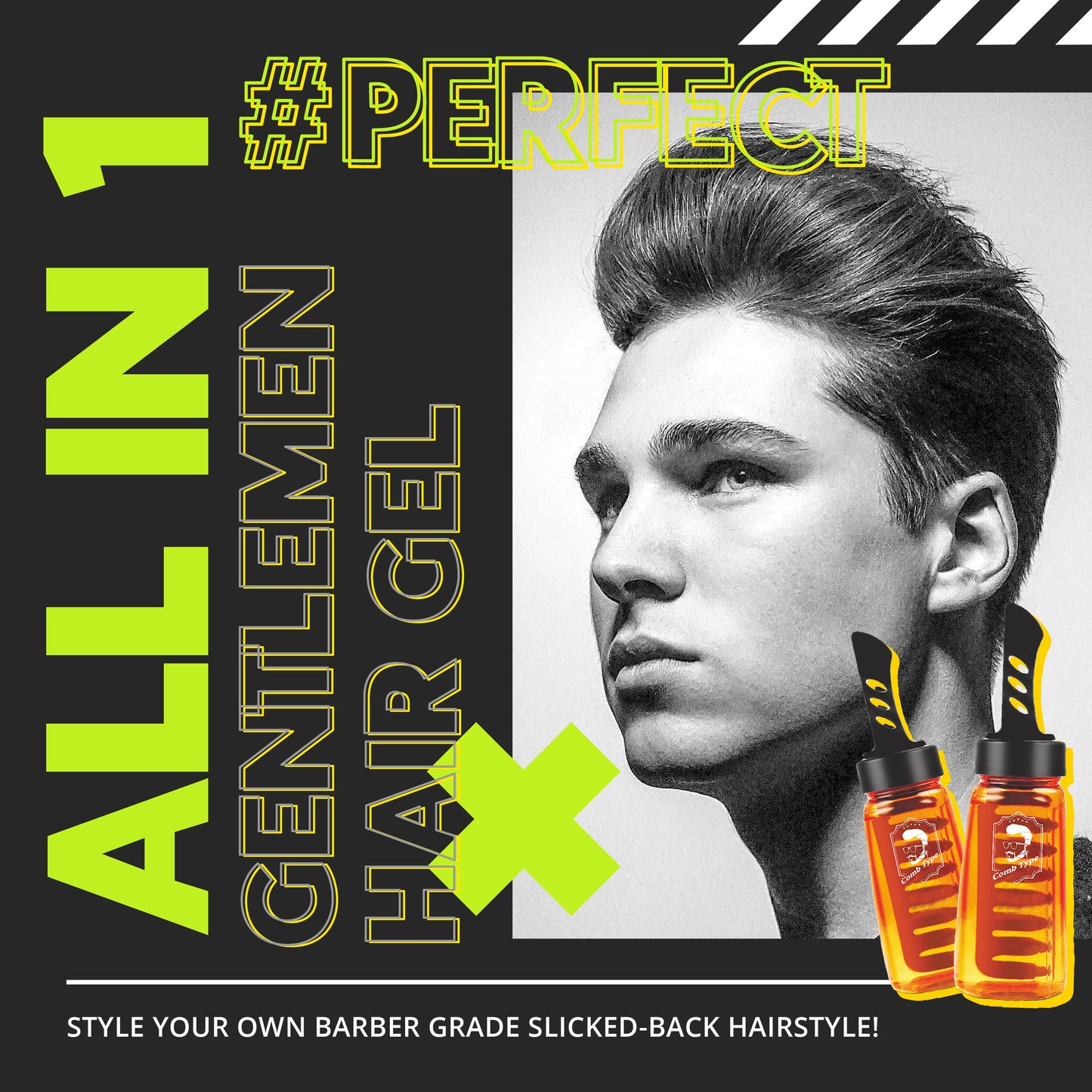 All-in-1 Gentlemen Hair Gel