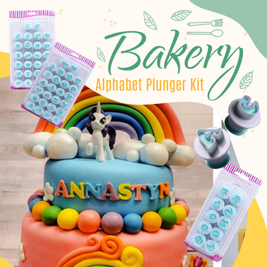 Bakery™ Alphabet Plunger Kit