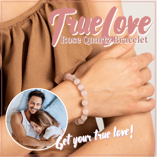 True Love Rose Quartz Bracelet