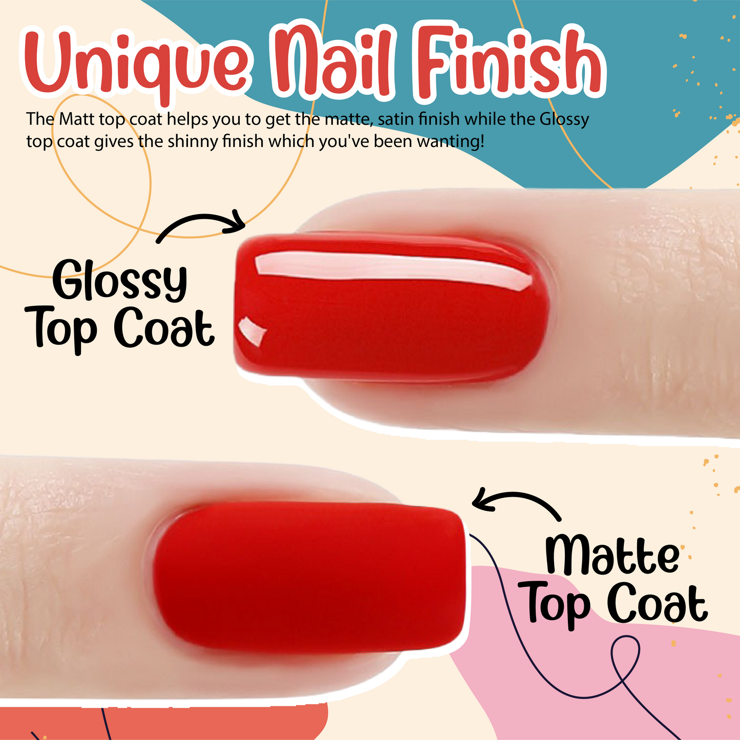 Magical Matte/Glossy Nail Top Coat
