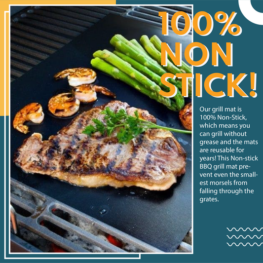 Non-Stick BBQ Grill Mats