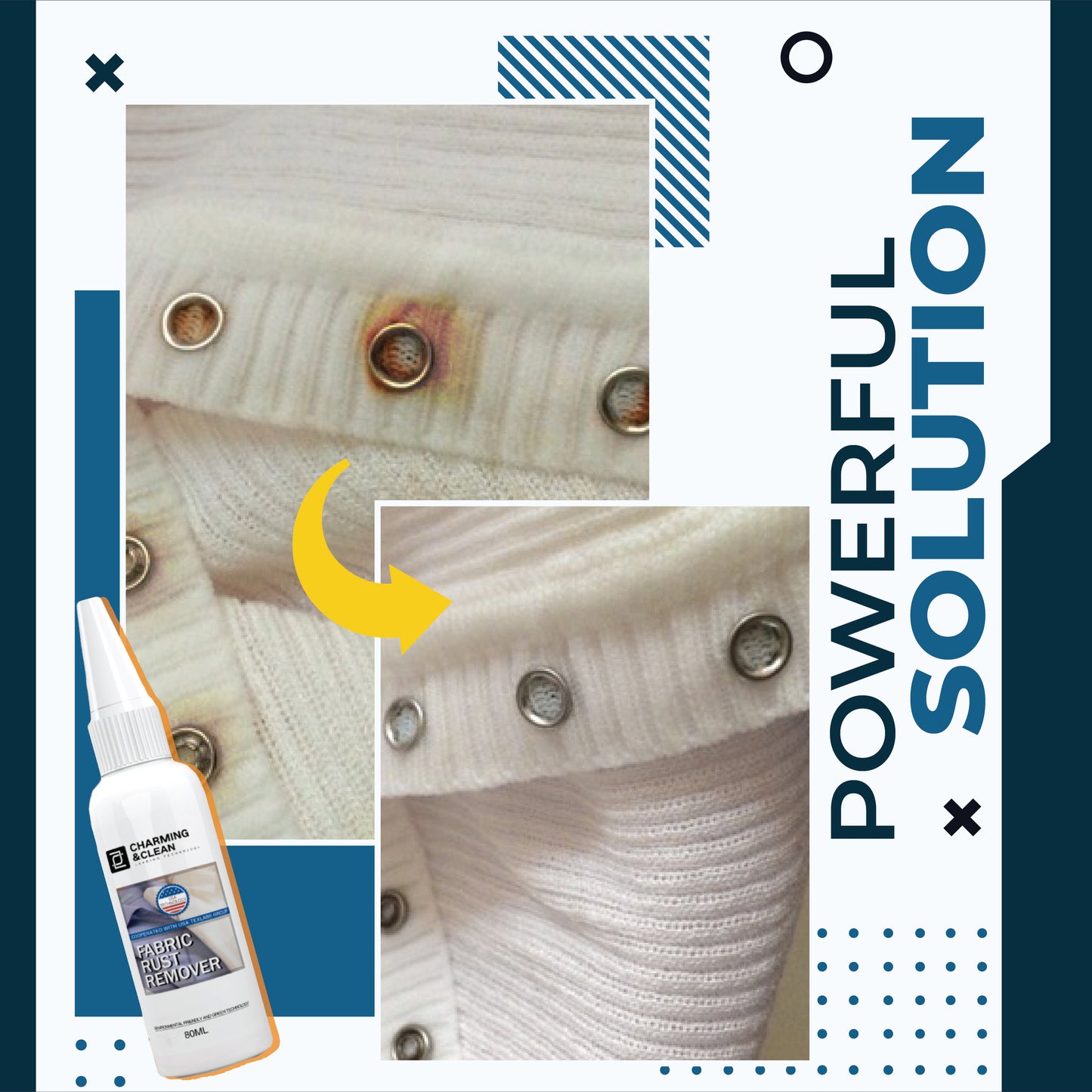 InstantClean™ Fabric Rust Remover